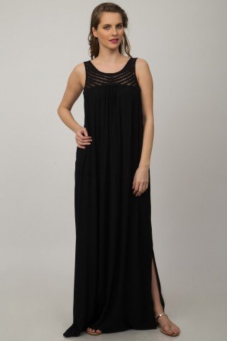 Rochie Vera neagra lunga