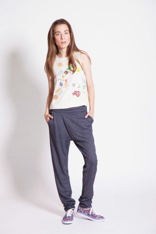 Pantaloni gri casual Panacea