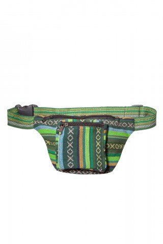 Borseta unisex etno green