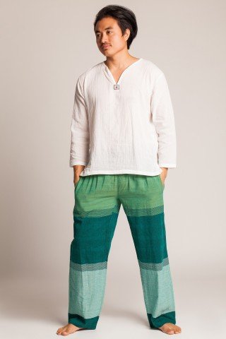 Pantaloni din bumbac Seawave cu buzunare laterale