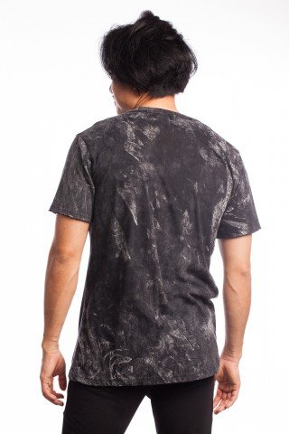 Tricou negru 7 Chakras