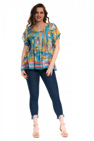 Bluza multicolora Happy Summer