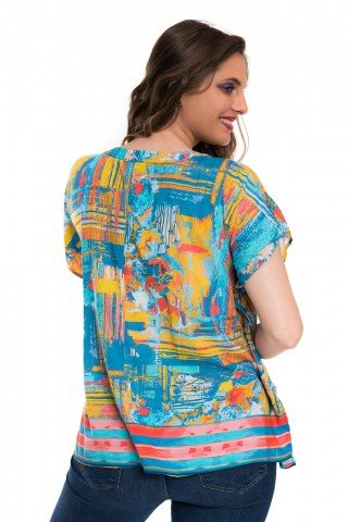 Bluza multicolora Happy Summer