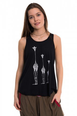 Maiou negru 3 girafe