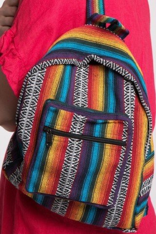 Rucsac mare multicolor