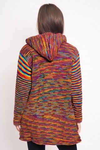 Jacheta din lana cu polar Dance of Colors