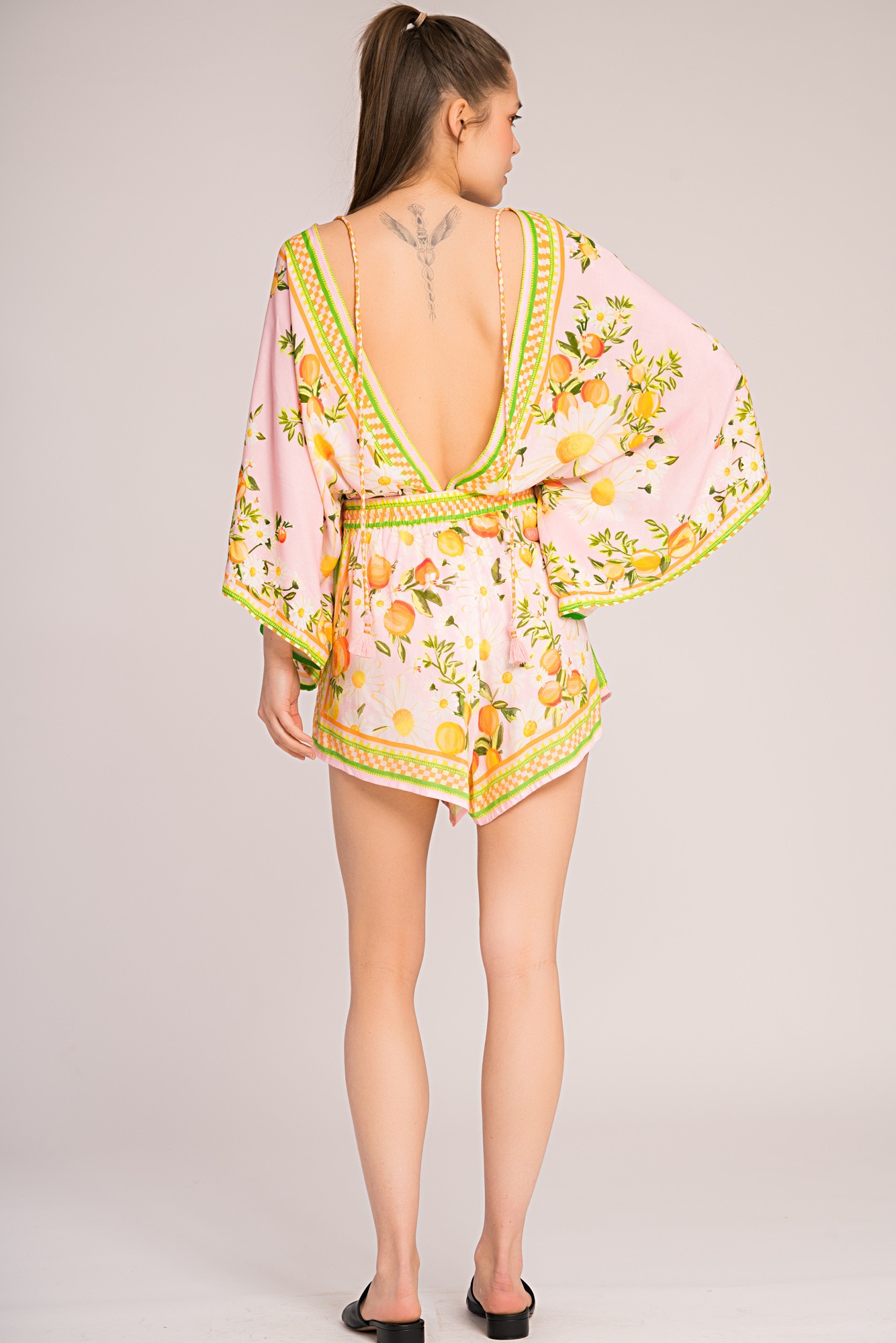 Body kimono cu decolteu amplu Dolce Vita