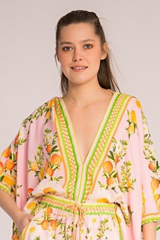 Body kimono cu decolteu amplu Dolce Vita