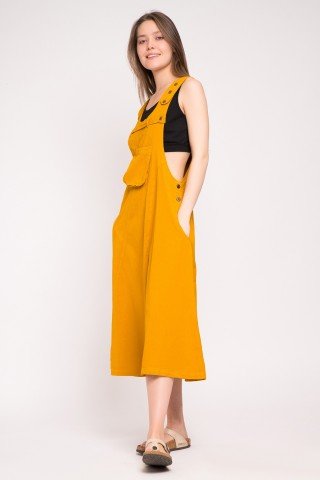 Rochie tip sarafan galbena