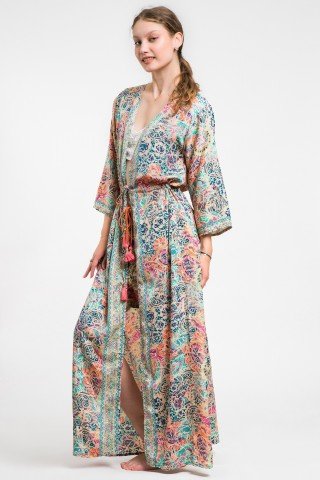 Caftan lung multicolor Cool  Summer