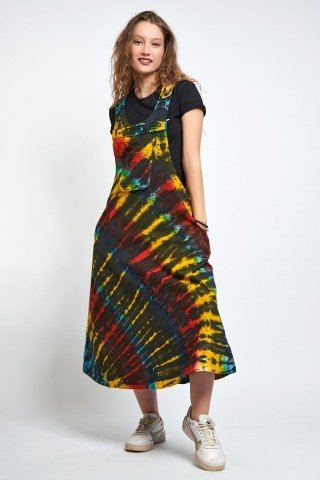 Sarafan negru tye dye sunshine