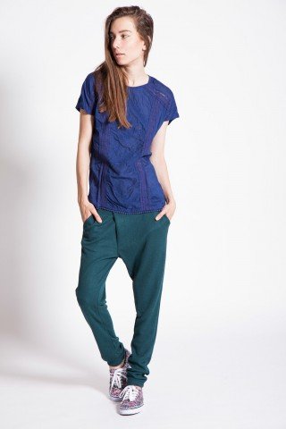 Bluza casual bleumarin Despina