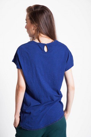 Bluza casual bleumarin Despina